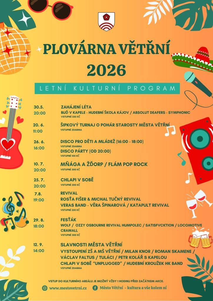 Letní kulturní program