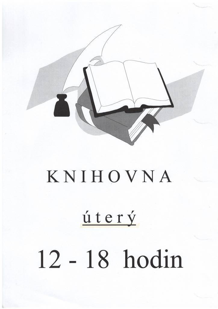 Otevírací doba knihovny v Kozmicích