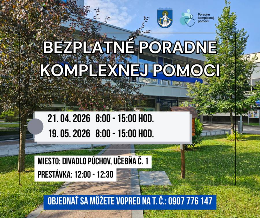 V Púchove funguje sieť bezplatných Poradní komplexnej pomoci (PKP), ktoré zastrešuje Ústredie práce, sociálnych vecí a rodiny. Tieto poradne sú navrhn...