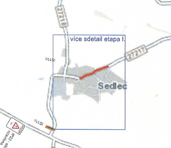 Vážení občané,   upozorňujeme na přechodnou úpravu provozu v souvislosti se zvláštním užíváním silnice č. III/27217, III/27218, III/24426, III/2729, II/272, III/27216, MK dle nákresu DIO z důvodu úplné uzavírky silnice č. III/27217 v obci Sedlec (viz DIO).  Termín dopravního opatření: 20.4.- 20.8.20