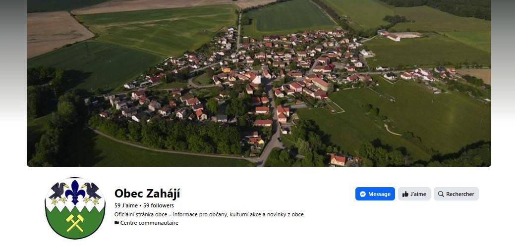 Pro lepší informovanost občanů jsme nově vytvořili tuto oficiální fcb stránku Obce Zahájí, kde budeme pravidelně zveřejňovat aktuální informace z obce, pozvánky na akce, fotografie i další novinky z dění v naší obci