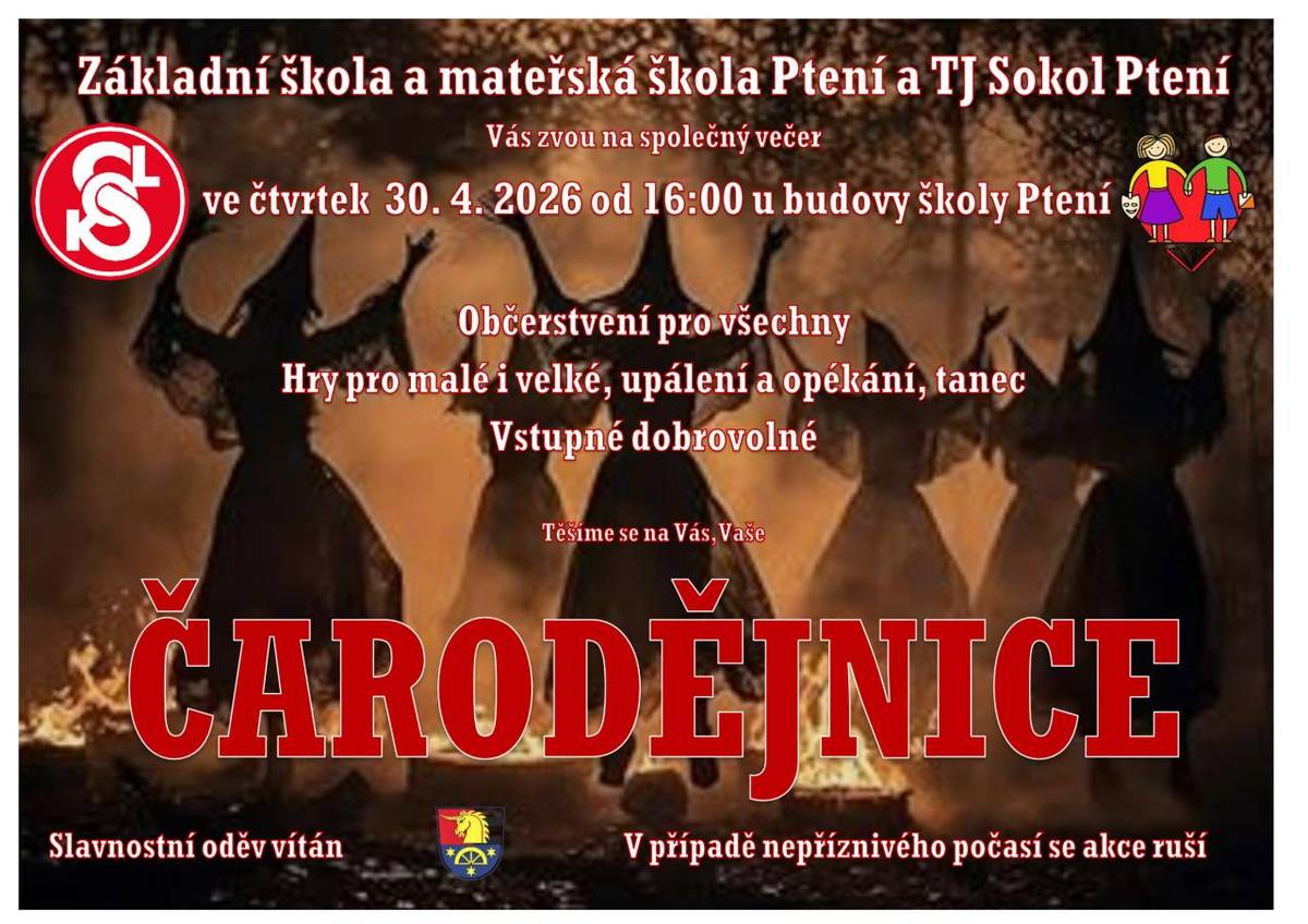 Pozvánka na čarodějnice