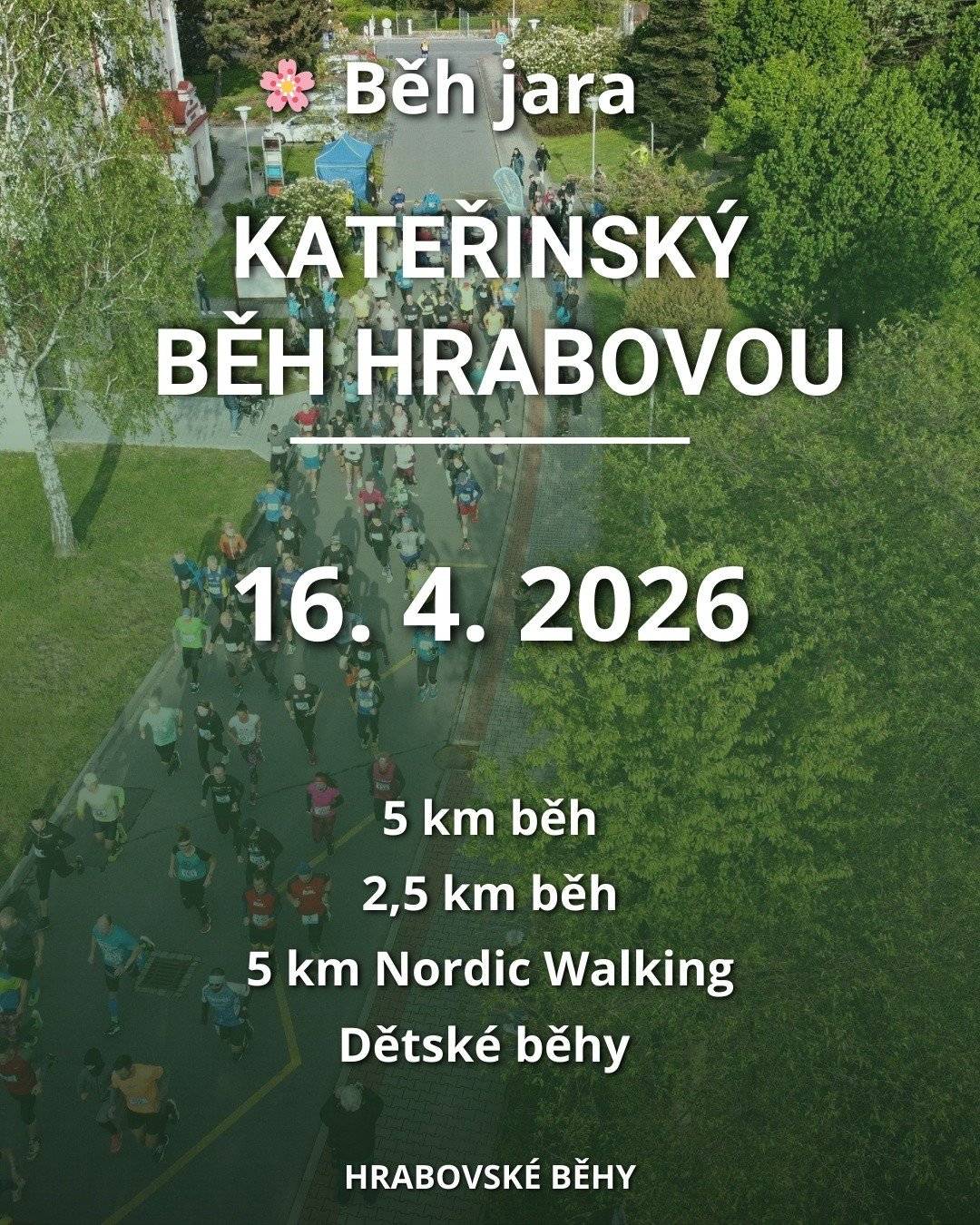 Ve čtvrtek 16. 4. 2026 v čase 16:30–18:30 bude v městském obvodu Hrabová probíhat běžecký závod "18. Kateřinský běh Hrabovou". 📍 Dotčené ulice:  Bažanova Domovská K Nadjezdu Perunova Jestřábského  Prosíme řidiče, cyklisty a chodce o zvýšenou opatrnost, ohleduplnost a respektování pokynů pořadatelů na trati. Krátkodobá omezení provozu budou pouze po nezbytně nutnou dobu.🙏 Děkujeme za pochopení a vstřícnost. Pomáháte tak zajistit bezpečný průběh sportovní akce pro všechny. 💙 Hrabovské běhy 💚