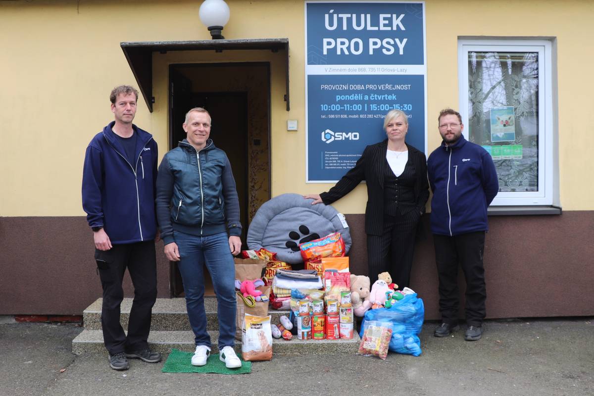 Dnes proběhlo předání výtěžku ze sbírky pro psí útulek, která proběhla v rámci posledního finálového utkání play off krajské hokejové ligy.  Fanoušci MHK Slovan Orlová přispěli do sbírky krmivem, pokrývkami, hračkami a dalšími potřebami, které pracovníci útulku a dobrovolníci, kteří pejsky pravidelně navštěvují, využijí při ven...