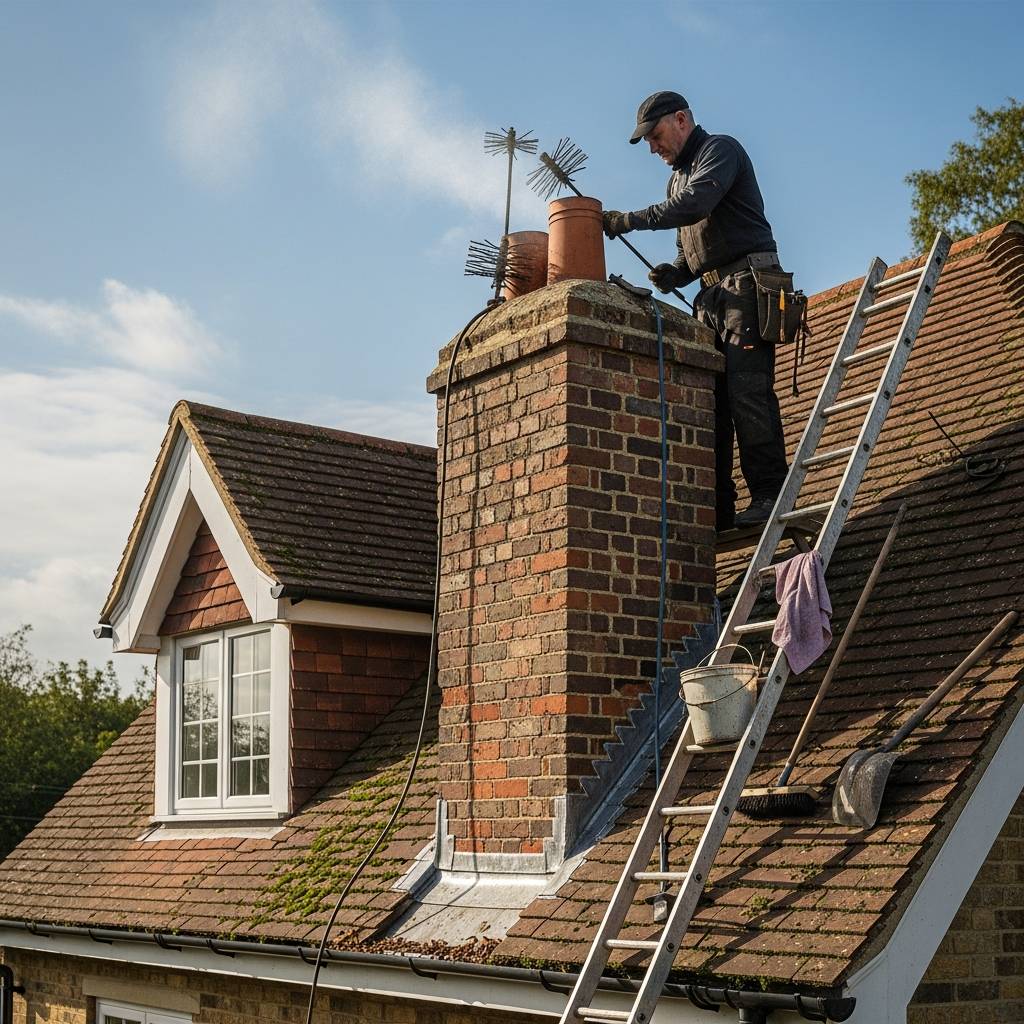 Nabízíme odborné čištění komínů na tuhá, plynná a kapalná paliva. Komenictví Anděl tel. 732 372 268