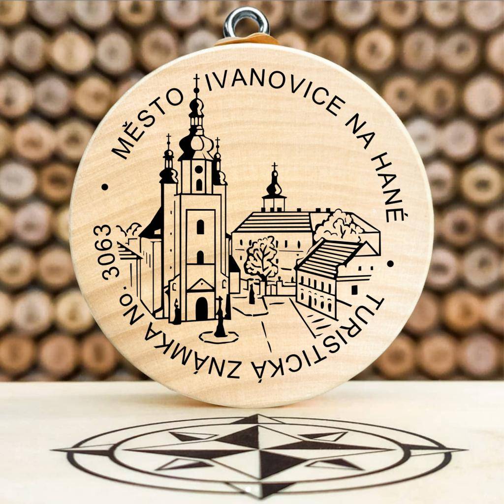 Oznamujeme, že město Ivanovice na Hané má od 10. 4. 2026 svoji turistickou známku a turistickou nálepku. Zakoupit si je můžete v pokladně městského úřadu, v městské knihovně a v CAFE Galerii.