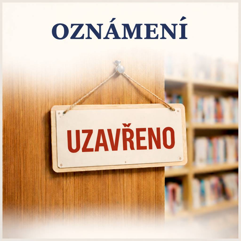 Dovolujeme si informovat veřejnost, že ve dnech 14. dubna 2026 a 17. dubna 2026 bude Městské kulturní středisko a Městská knihovna z provozních důvodů uzavřena.    Děkujeme za pochopení.