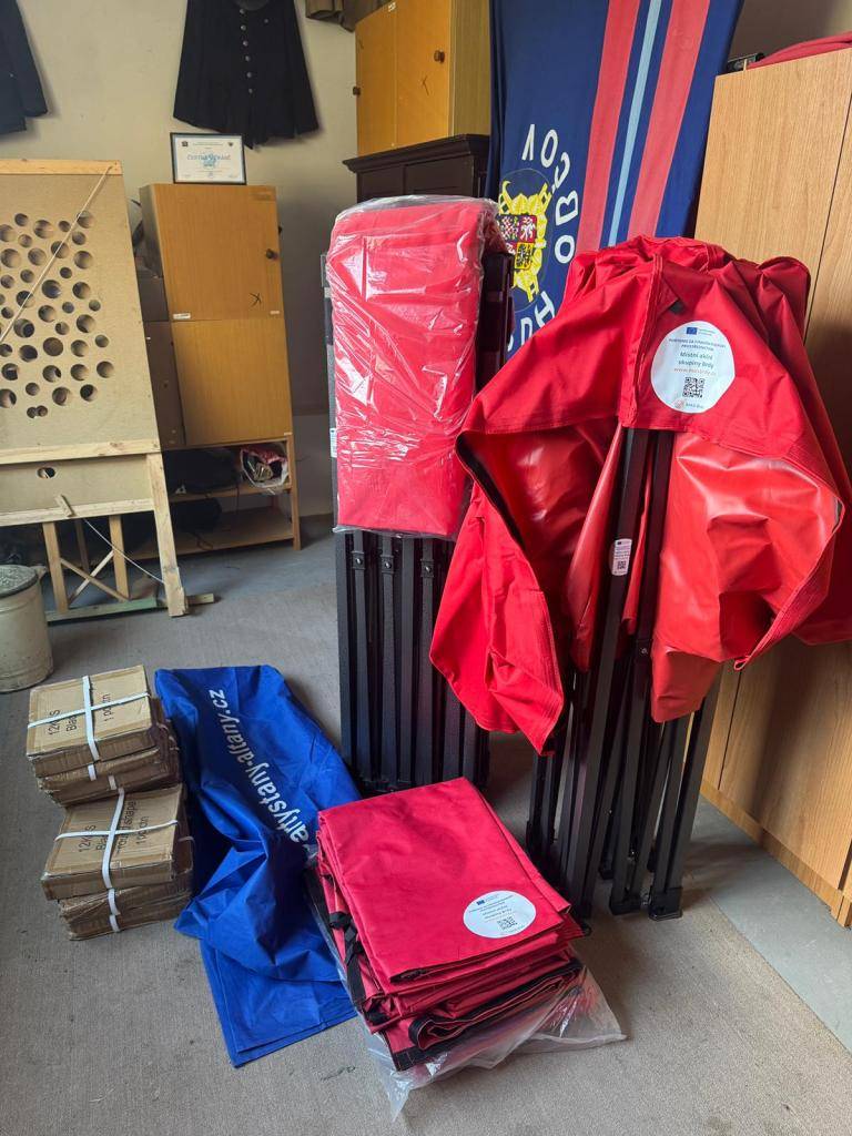 Nové vybavení pro SDH Občov