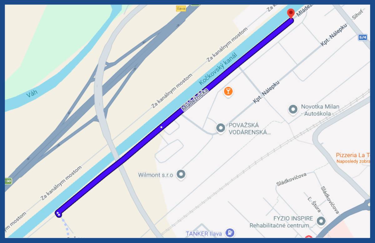 V polovici apríla sa začnú stavebné práce na úseku cyklistickej infraštruktúry medzi ČOV Ilava a novým mostom na Mládežníckej ulici.