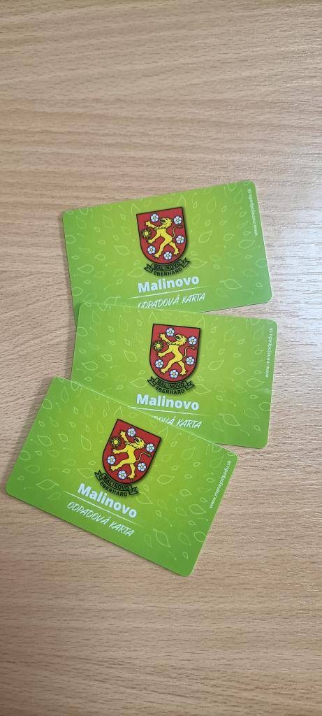 DOKEDY: Karty sa budú vydávať do konca apríla.  KEDY: Výdaj je možný počas stránkových dní na sekretariáte Obecného úradu Malinovo.  PODMIENKA: Karta bude vydaná len poplatníkom, ktorí majú uhradený poplatok za odpad. Občanom s nedoplatkami karta nebude odovzdaná až do vyrovnania záväzku.