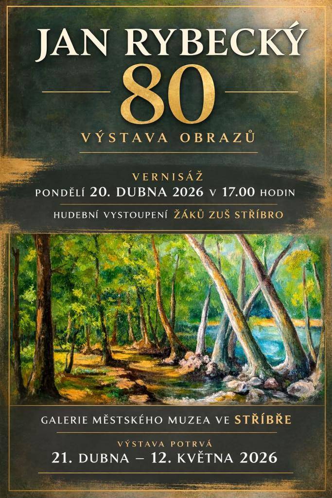 Výstava obrazů Jan Rybecký
