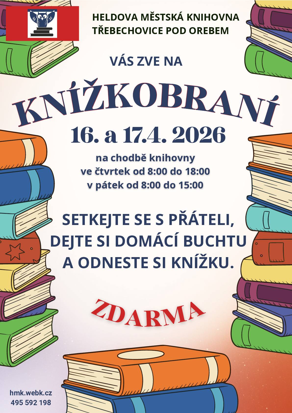 Knížkobraní v Heldově městské knihovně