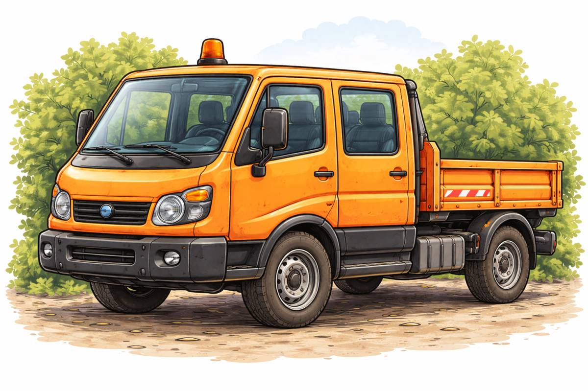 Základní informace:  •Rok první registrace: 2000  •Najeto 90 000 km  •Celková hmotnost 3 500 kg (ŘP skupina B)  •První registrace v ČR: 2013  •Motor: Iveco, objem 2.8 l  •Výkon: 78 kW  •Palivo: nafta  •Převodovka: manuální  •Pohon: 4x4  •Barva: oranžová