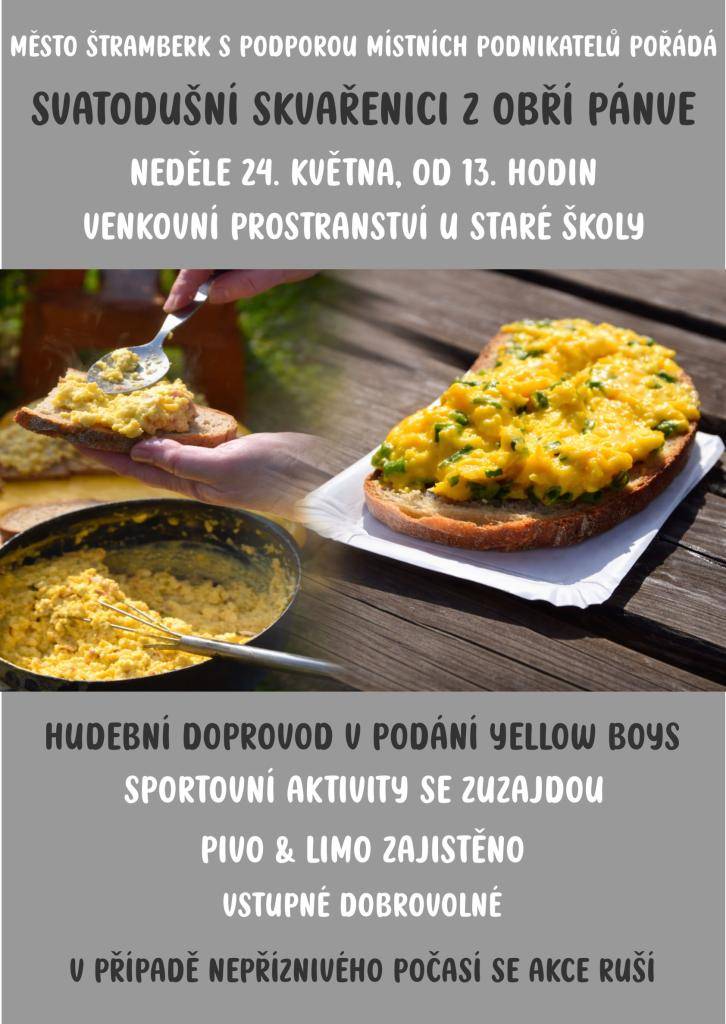 Venkovní prostranství u Komunitního centra Stará škola.    Hudební podání v podání Yellow Boys.   Sportovní aktivity se Zuzajdou    Pivo a limo zajištěno.  Vstupné dobrovolné.    V případě nepřiznivého počasí se akce ruší.