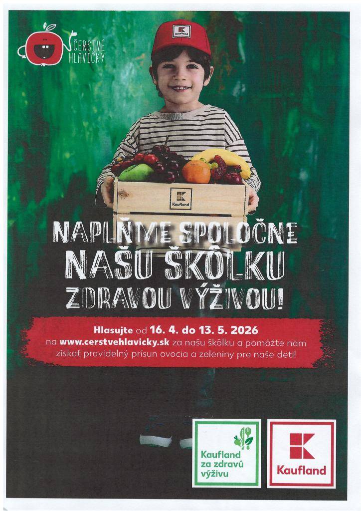 Čerstvé hlavičky od Kauflandu