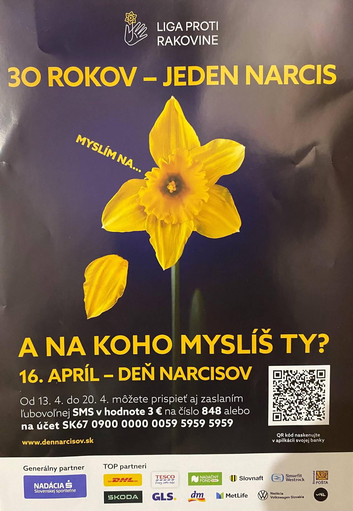 📅....16.4.2026 budú dobrovoľníci - skauti 117. zboru sv. Františka z Assisi zapojení do oficiálnej zbierky Ligy proti rakovine v meste Nemšová...   ⏰Zbierka sa začne o 8:00 hod., prispieť bude možné v hotovosti alebo prostredníctvom QR kódu....  🗳️Dobrovoľníkov spoznáte podľa žltých tričiek a modrého batôžka s logom Ligy proti rakovine, ako aj podľa riadne označenej pokladničky s čiarovým kódom....