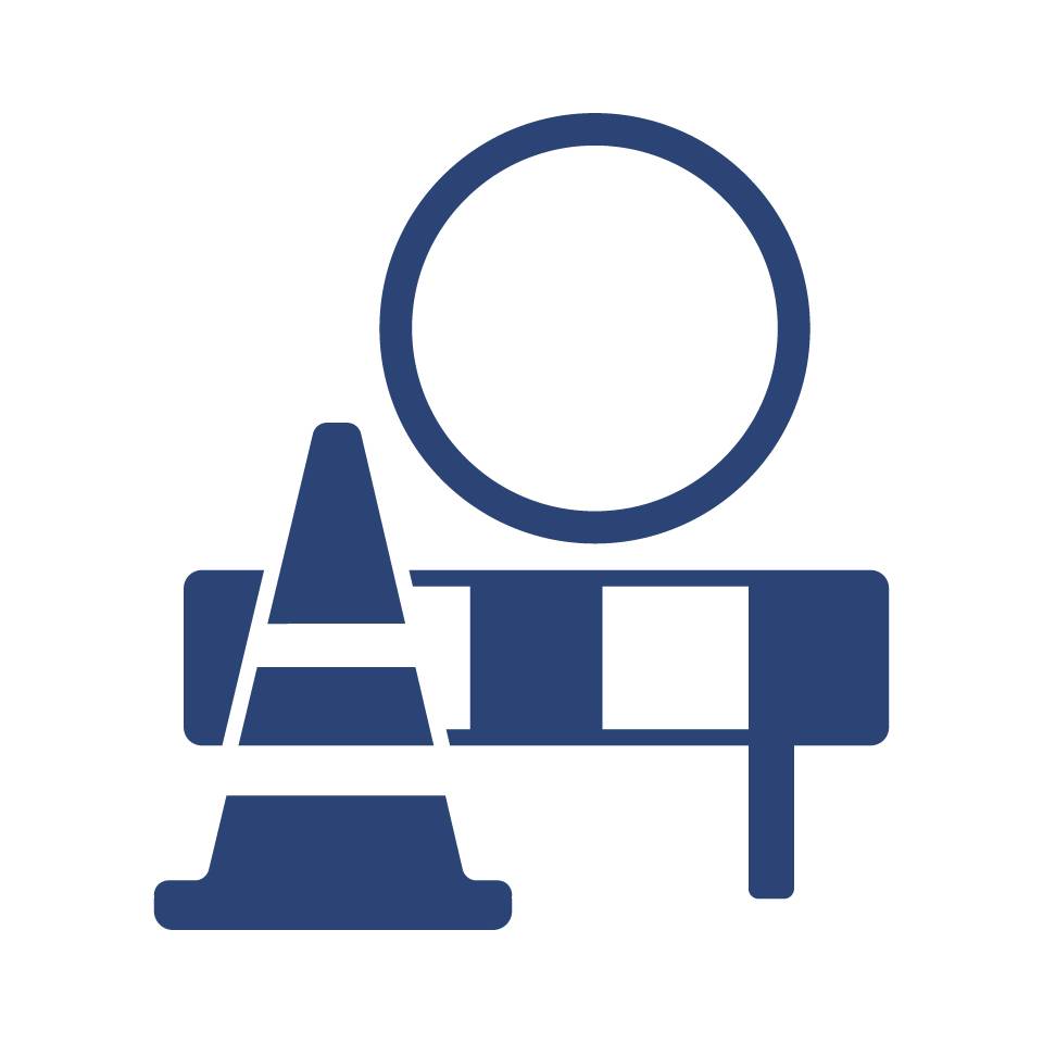 Zahájení výstavby nového chodníku v části ulice Pod Hájem k ulici Za Sokolovnou.