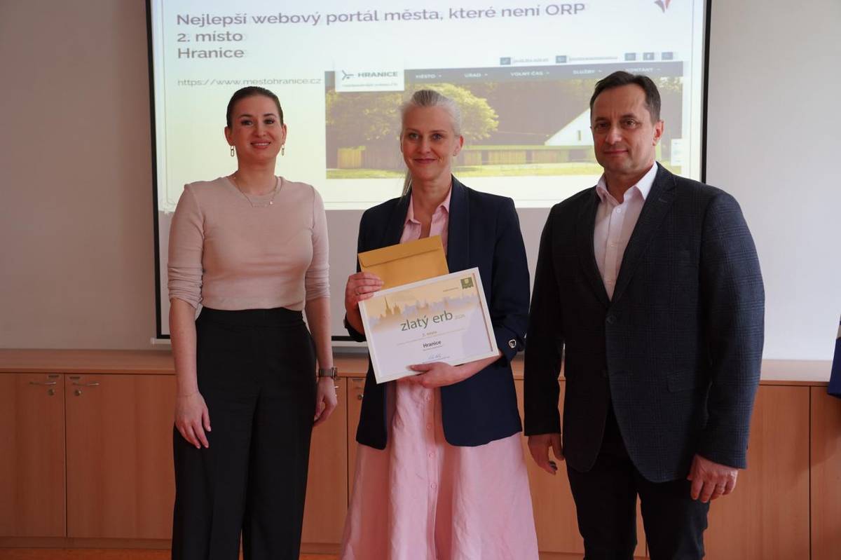 Webová prezentace města získala ocenění od Karlovarského kraje.