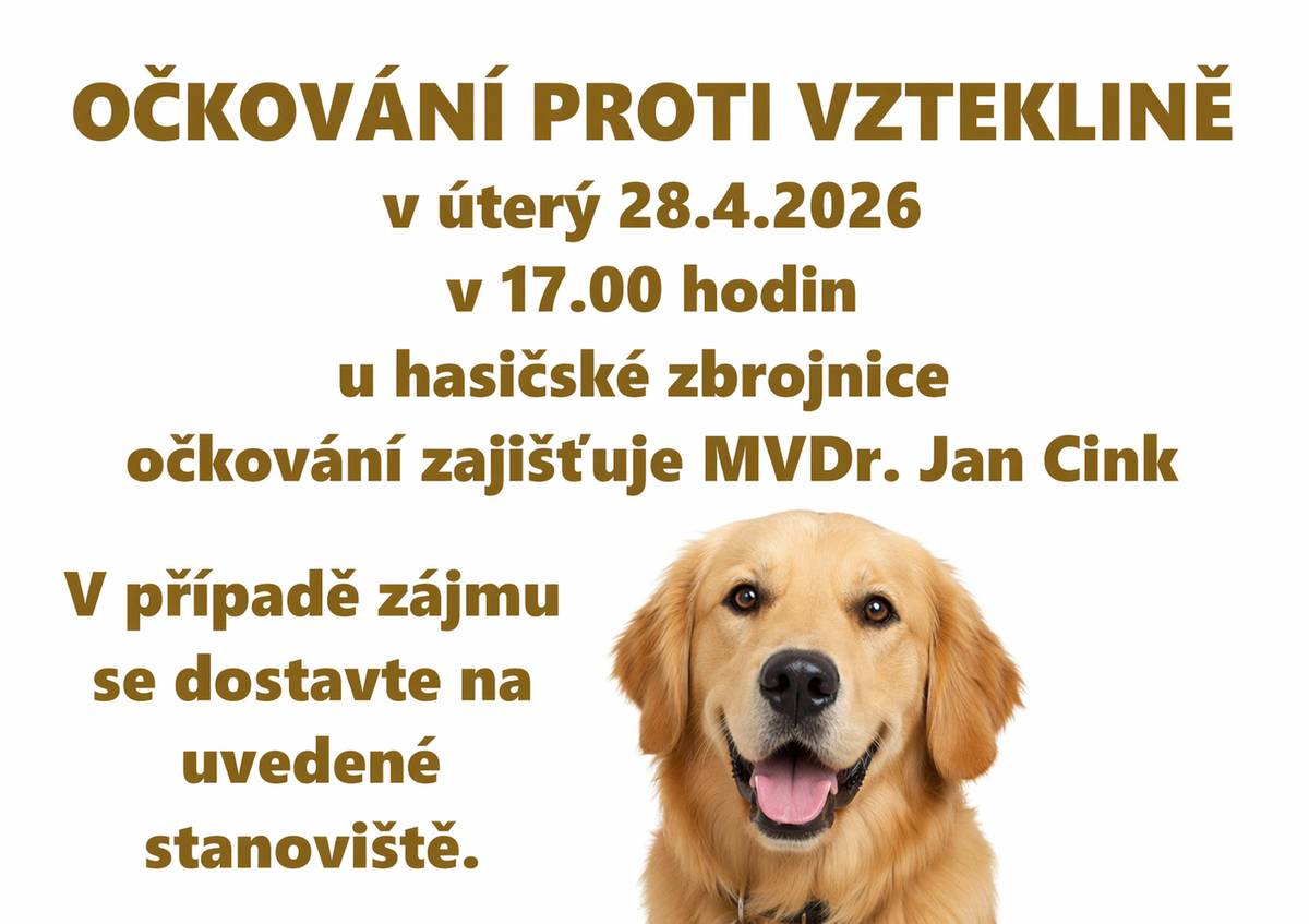 v úterý 28.4.2026 v 17:00 hod. u hasičské zbrojnice.