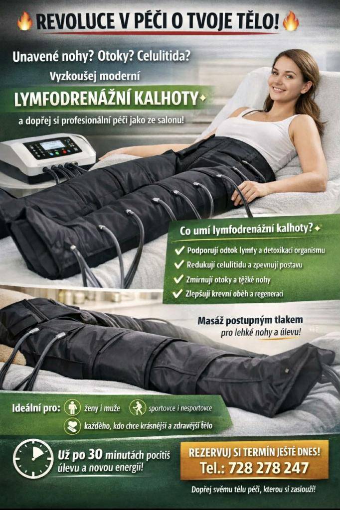 lymfodrenážní kalhoty