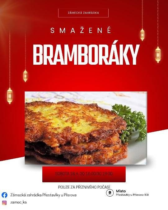 Pozvánka na bramboráky do Přestavlk