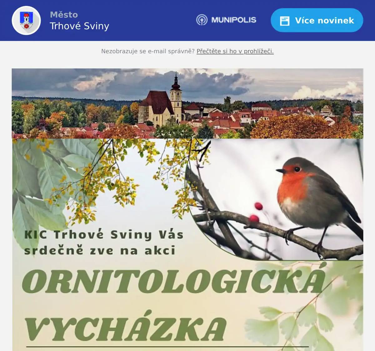 Sraz na Velkém rybníce v 9:00. V případě nepříznivého počasí se akce přesouvá na neděli 19.4., pokud nepříznivé počasí přetrvá i v neděli, akce se ruší.