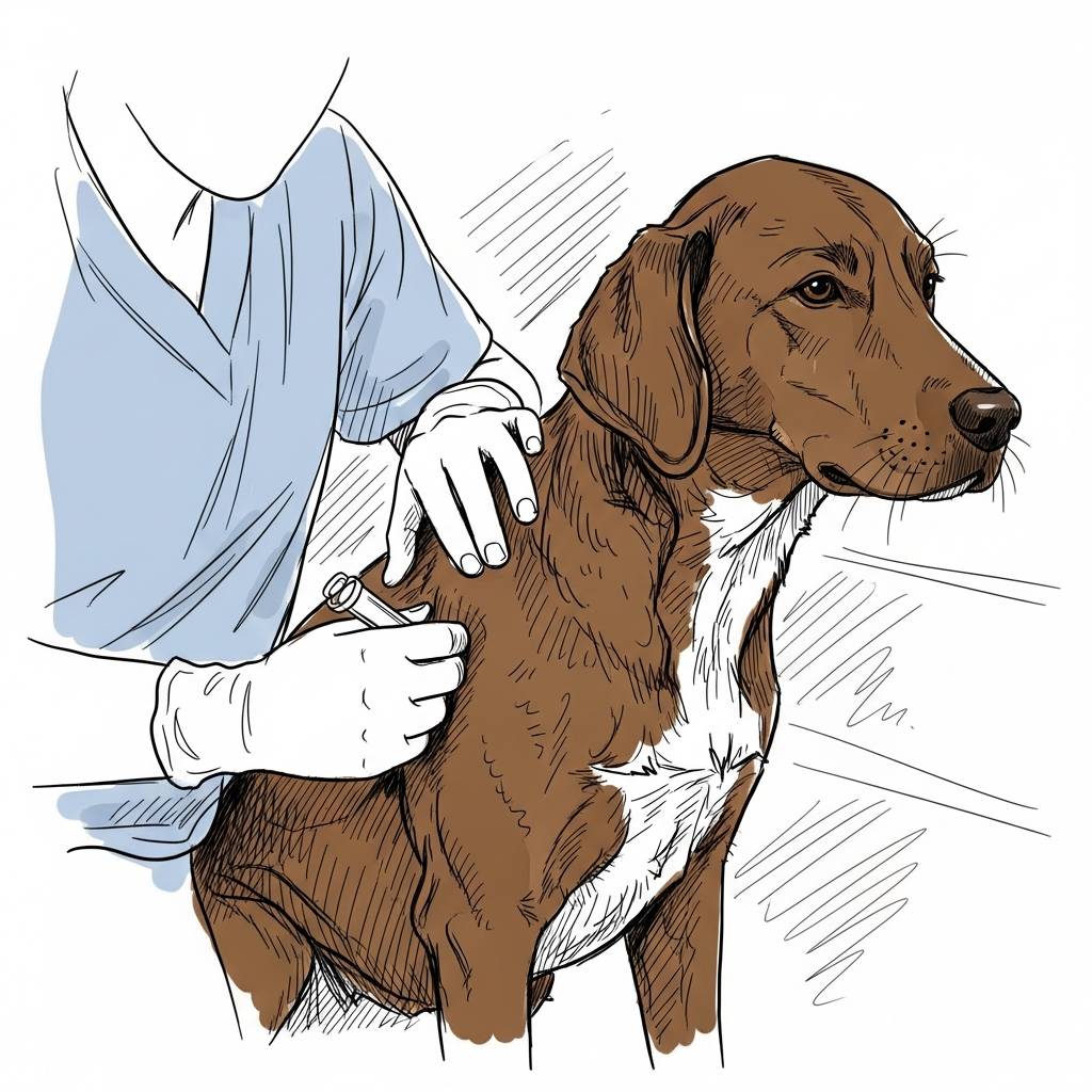 V sobotu 18. dubna 2026 proběhne od 10:00 do 10:30 u hasičské zbrojnice očkování psů.