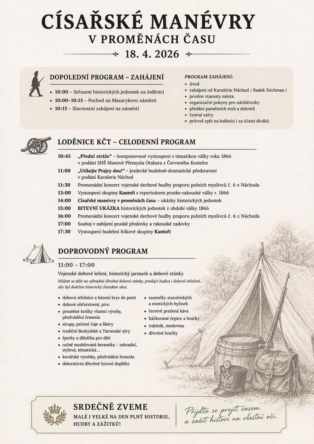 Nenechte si ujít program na náměstí ani v loděnici. Velkolepá akce s bohatým programem je před námi. #prestice800