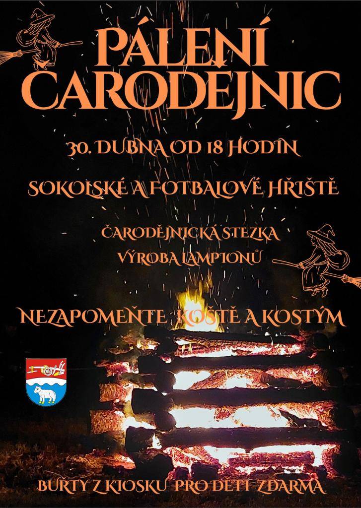 čtvrtek 30. dubna na Sokolském a fotbalovém hřišti