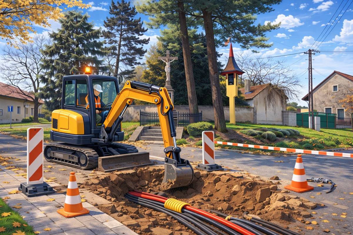 Zahájení přeložky elektrického vedení u hasičské zbrojnice ve Vítězově si vyžádá plánovanou odstávku elektřiny 28. dubna 2026 od 7:30 do 16:30. Odstávka se týká několika domů a může docházet k omezení pohybu v okolí zbrojnice.