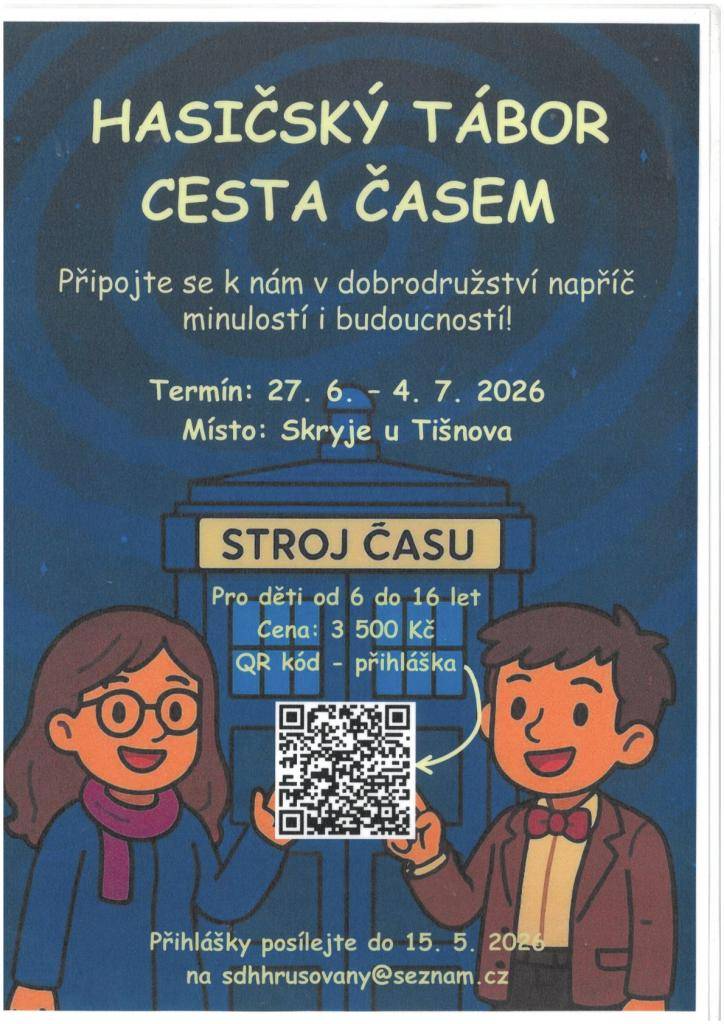 Hasičský tábor - cesta časem