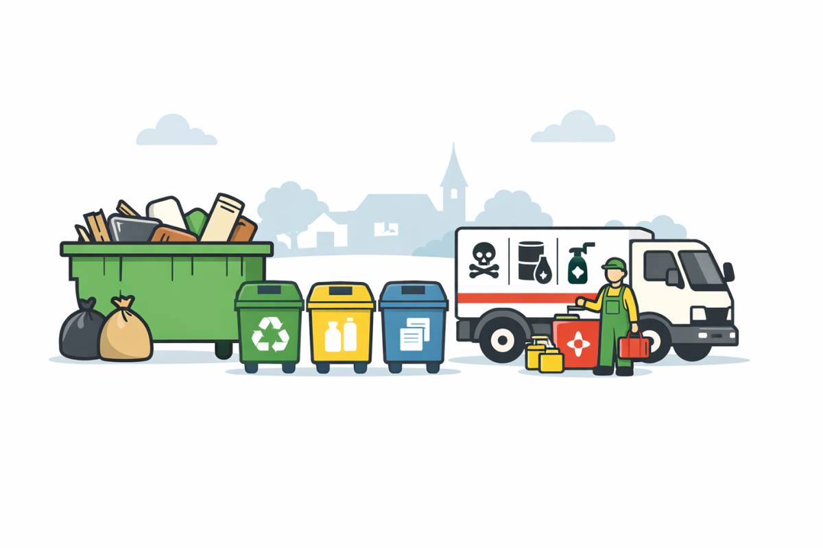 V rámci "jarního úklidu" budou pro občany obce Spomyšl zajištěny následující služby:  Mobilní sběr nebezpečných odpadů - Sobota 18. 4. 2026 od 8:45 do 9:10 (před prodejnou potravin)  Velkoobjemové kontejnery -pátek 1. 5. 2026 – neděle 3. 5. 2026(2 kontejnery za autobusovou zastávkou)