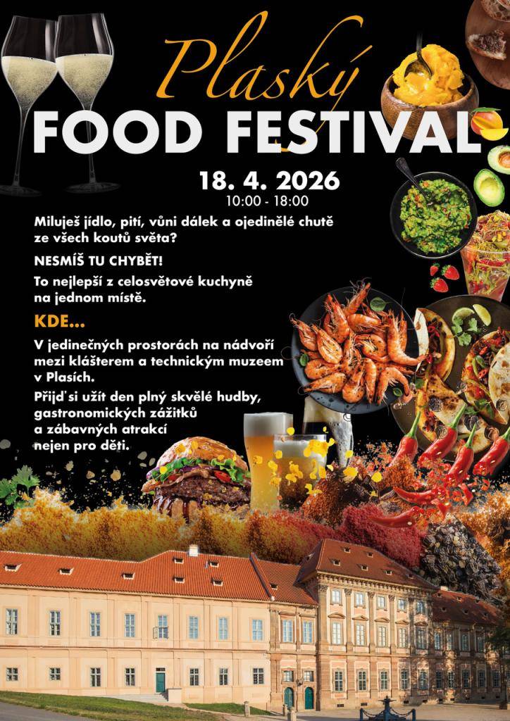 První ročník food festivalu v Plasích.