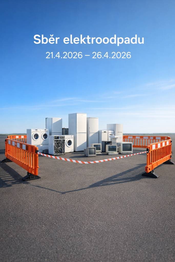 Máte doma staré elektrospotřebiče?   Od úterý 21. dubna do neděle 26. dubna 2026 je můžete zdarma odložit k Levelsu!