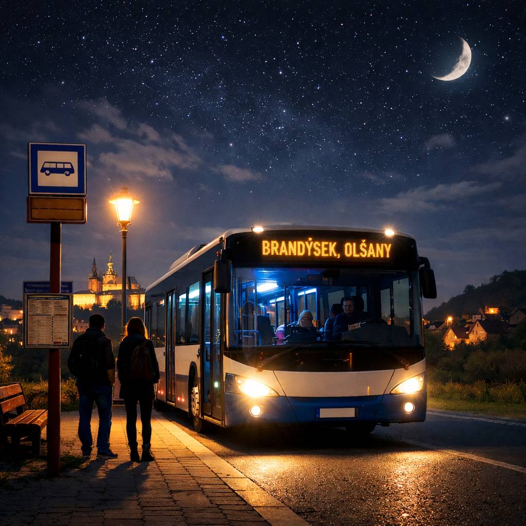 Vážení spoluobčané, rádi bychom Vás informovali o novince v oblasti dopravní obslužnosti naší obce. Podařilo se nám vyjednat zavedení nového nočního autobusového spoje na trase Praha Bořislavka – Brandýsek, Olšany, s odjezdem v 1:20. Tento spoj vzniká v rámci spolupráce mikroregionu Údolí Lidického potoka a jeho cílem je zlepšit dostupnost dopravy v nočních hodinách, a to zejména pro ty z Vás, kteří se vracejí z práce, kulturních akcí či z centra Prahy. Rádi bychom znali Váš názor na tento nový spoj – zda jej považujete za přínosný a zda byste jej využívali. Anketa bude aktivní do pátku 17.4.2026. Děkujeme Vám za Váš čas a zpětnou vazbu. ANKETA ZDE: https://www.munipolis.cz/app/anketa/3fMxdrSs