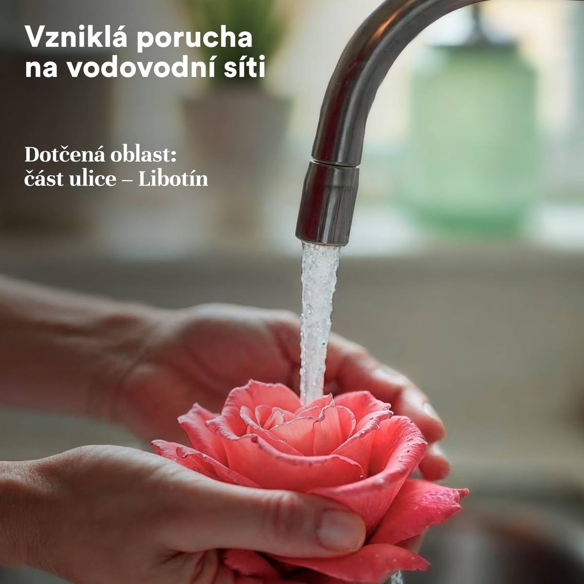 124102    Štramberk    Libotín         24.04.2026 08:00    24.04.2026 14:00    část lokality Libotín dle přiloženého mapového podkladu    Umožněno předzásobení     Aktuální informace o zahájení opravy poruchy a přerušení dodávky vody lze získat na www.smvak.cz v sekci Přerušení dodávky vody, podsekci Poruchy