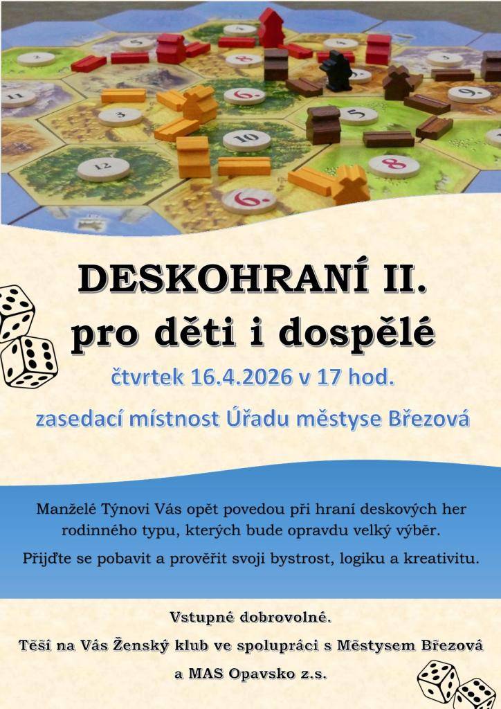 Pozvánka na akci pro děti i dospělé