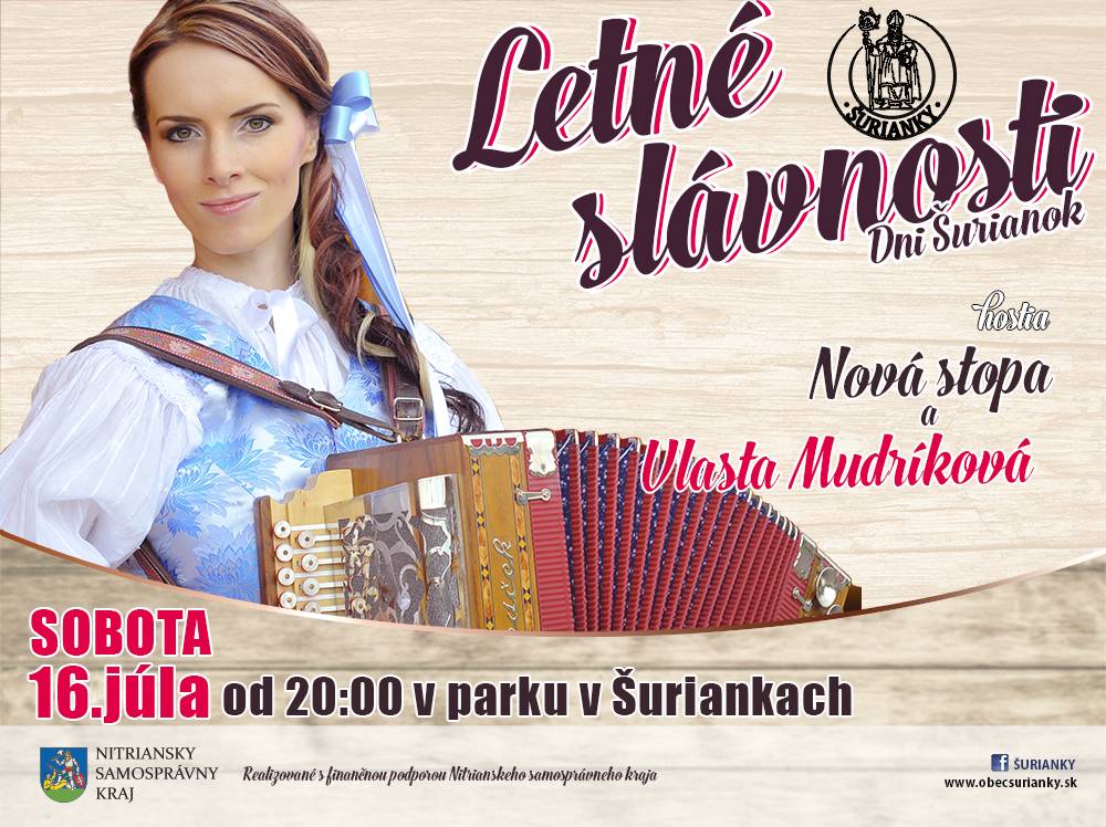 Dni Šurianok - Letné slávnosti 2022