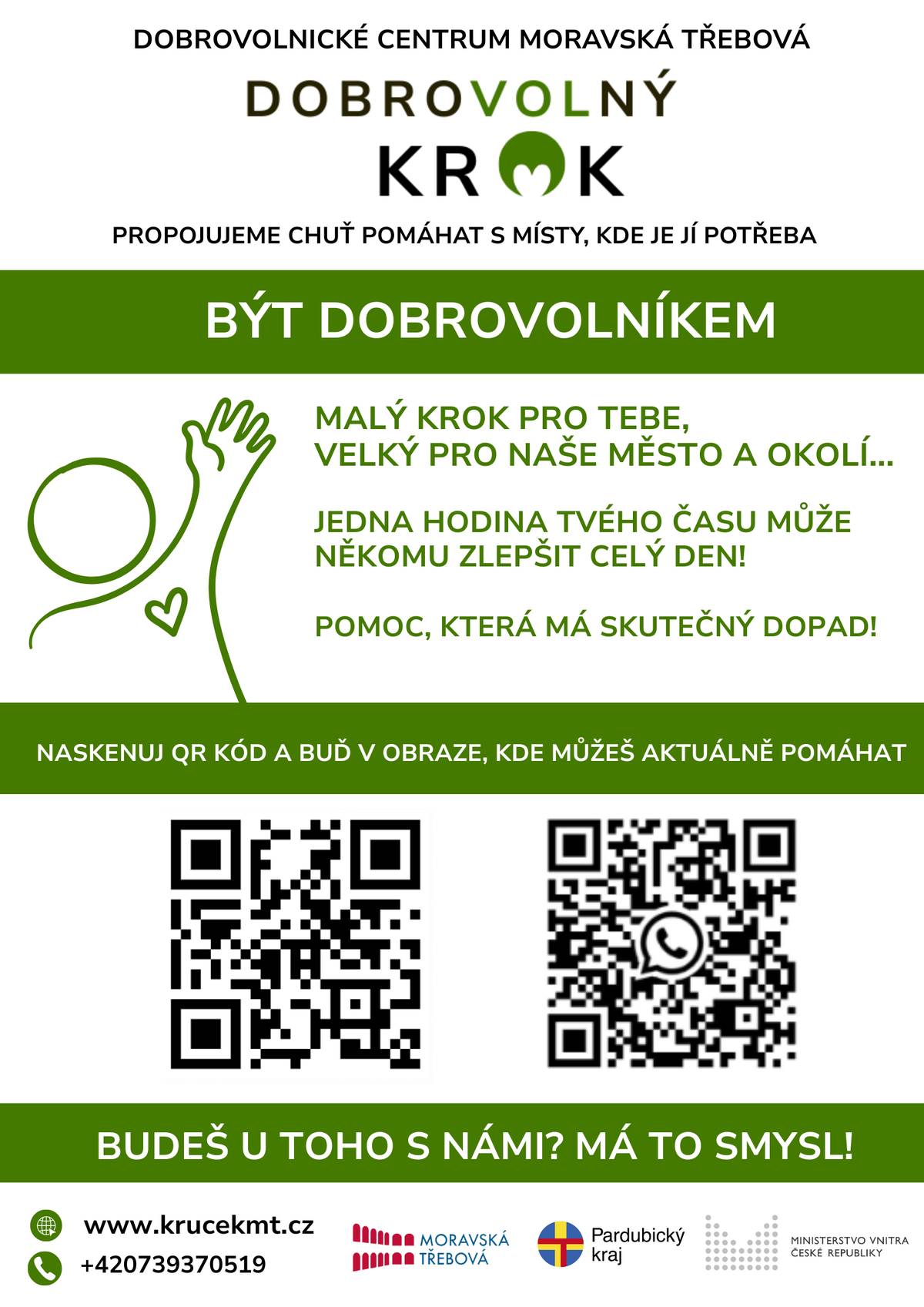 Chcete se stát dobrovolníkem?👇