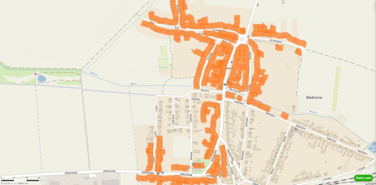 Společnost EG.D, s.r.o. oznamuje, že 5. 5. 2026 bude od 7:30 do 15:00 v části obce přerušena dodávka elektrické energie.