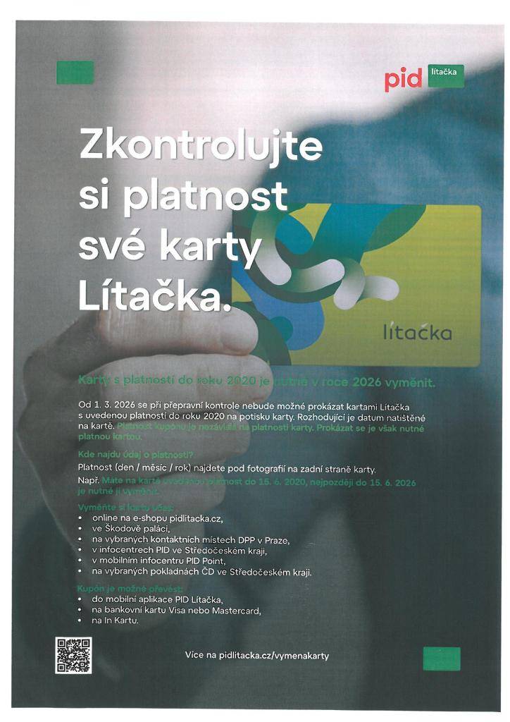 platnost lítačky PID