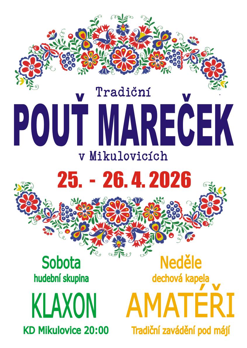 Těšíme se, že se potkáme.