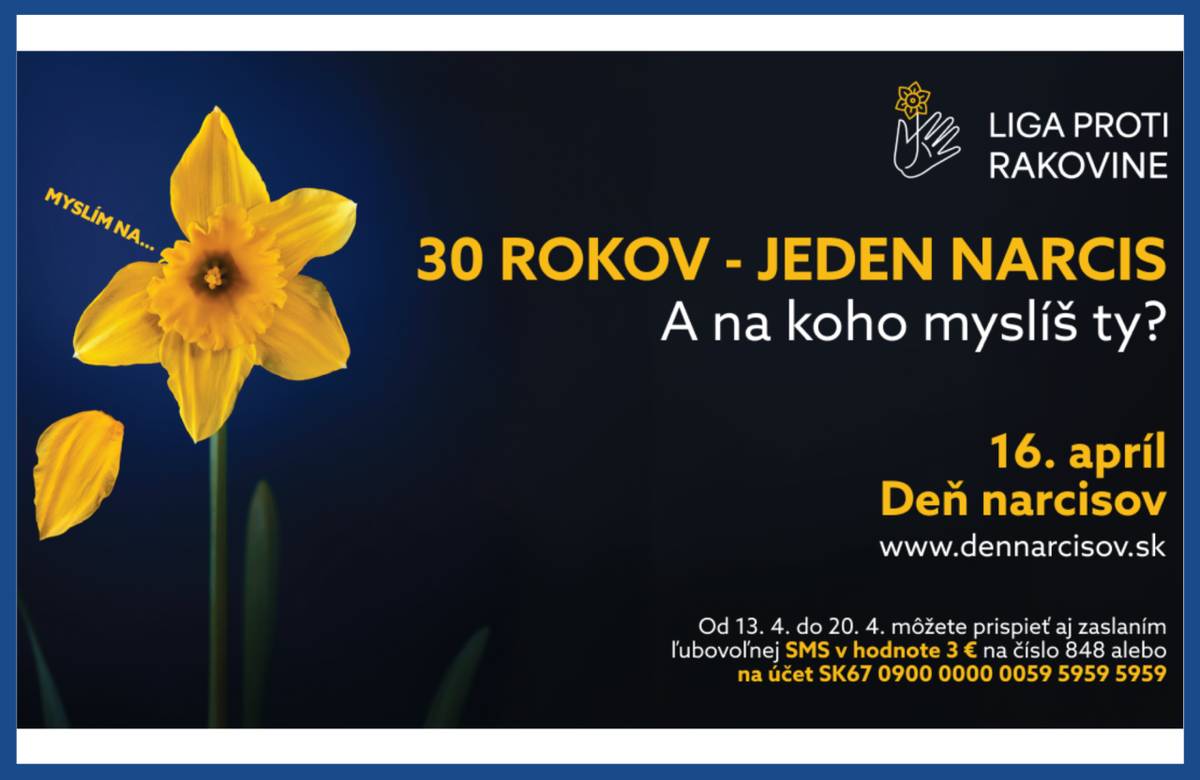 Vo štvrtok 16. apríla môžete prispieť do celoslovenskej zbierky Deň narcisov. Do pomoci onkologickým pacientom sa zapájajú aj žiaci zo Základnej školy v Ilave, ktorí vyšli do ulíc mesta.
