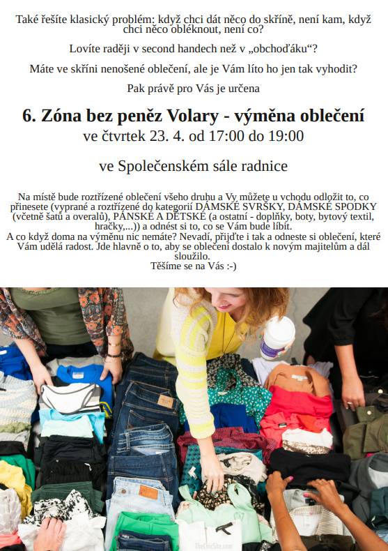 Přijďte se podívat a objevovat nové poklady do svého šatníku. Pro více informací sledujte stejnojmennou FB událost.