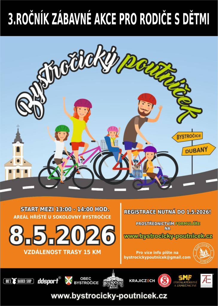 Přijďte si užít společný den plný radosti a zážitků s rodinou i s přáteli!