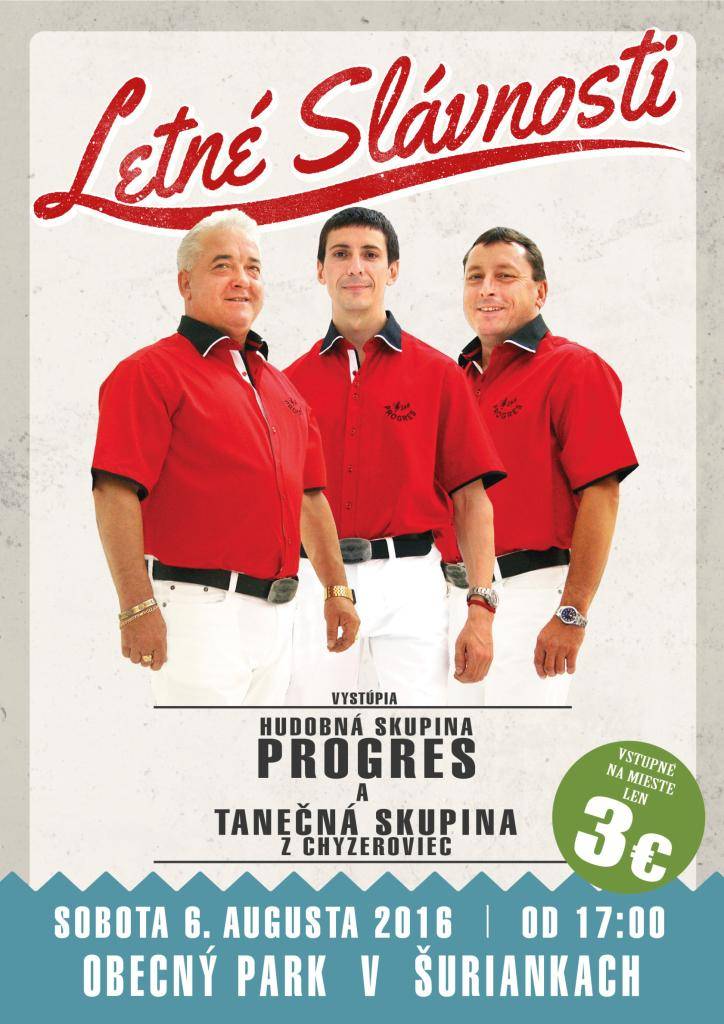LETNÉ SLÁVNOSTI 2016