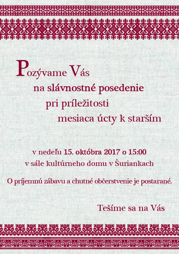 Posedenie pre dôchodcov