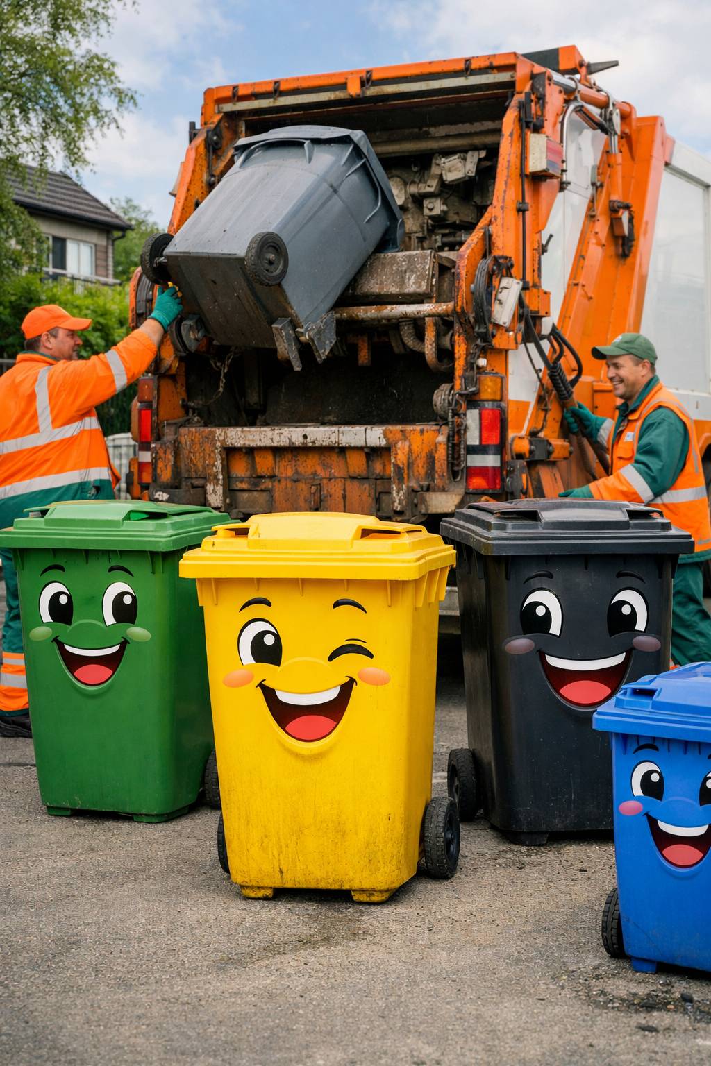 Zítra proběhne svoz odpadu. Nezapomeňte připravit popelnice.