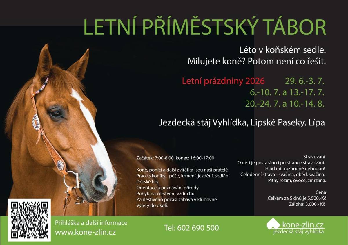 Nabídka příměstského tábora.