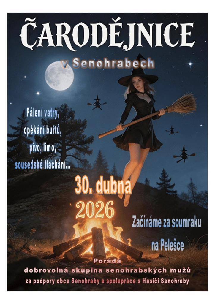 Zveme vás na tradiční pálení čarodějnic se koná 30. 4. na Pelešce.  Začátek na soumraku, pálení vatry, opékání buřtů, pivo, limo.